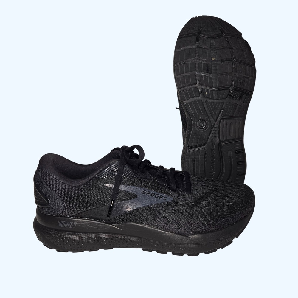 Brooks Ghost 16 Womens Running Shoes Black 1204071D020 Size 8 Wide D